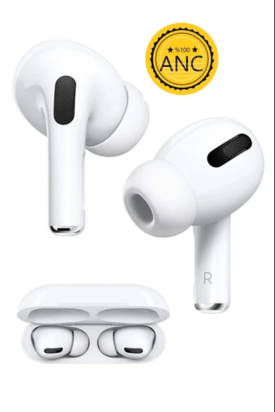 Airpods Uyumlu Pro Anc Şeffaf Mod & Gürültü Engelleme Aktif Ios Uyumlu Bluetooth Kulaklık ürün görseli 1