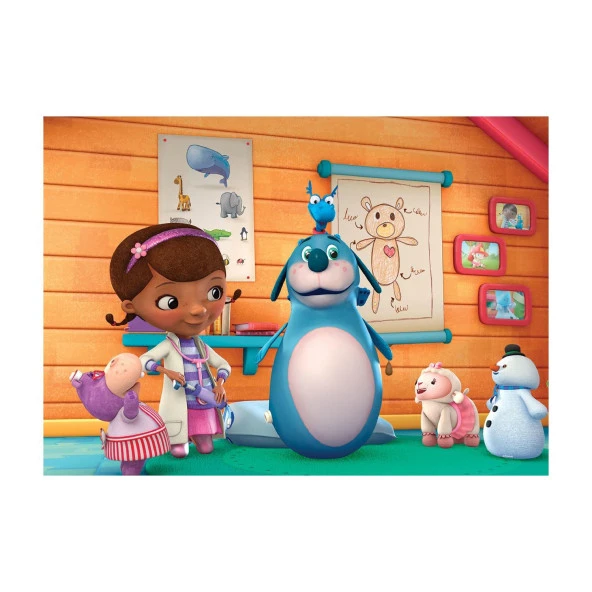 Ks Games Puzzle 50 Parça Doc Mcstuffins 50 Parça Çocuk Puzzle ürün görseli 1