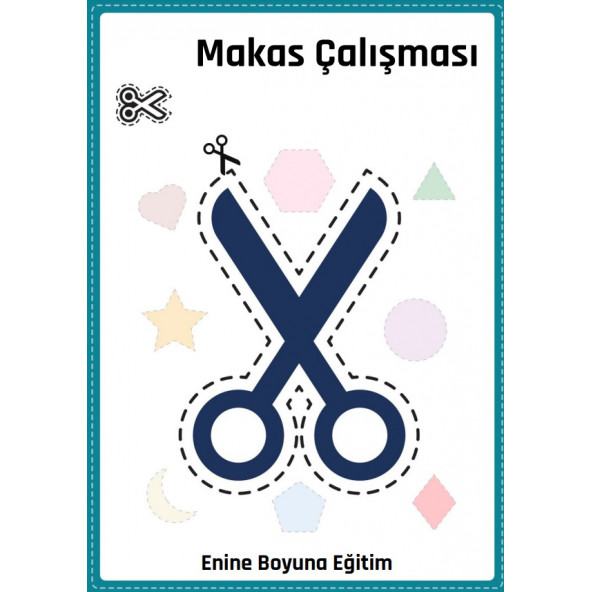 Okul Öncesi Makas ve Çizgi Becerileri - Resim 2