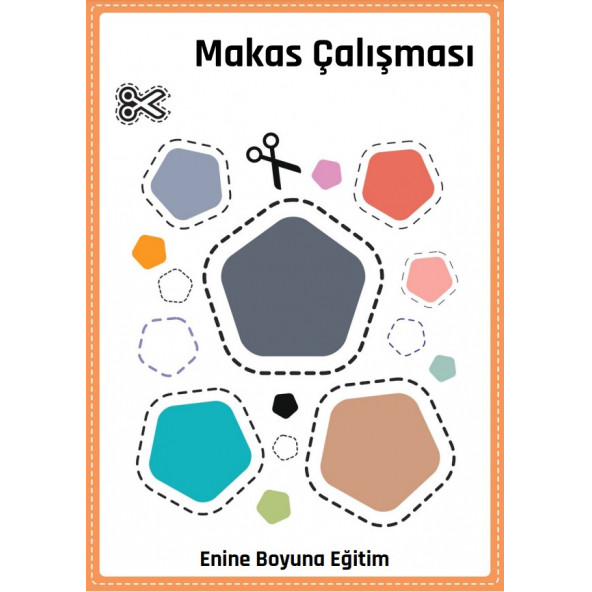 Okul Öncesi Makas ve Çizgi Becerileri - Resim 3