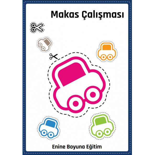 Okul Öncesi Makas ve Çizgi Becerileri - Resim 4