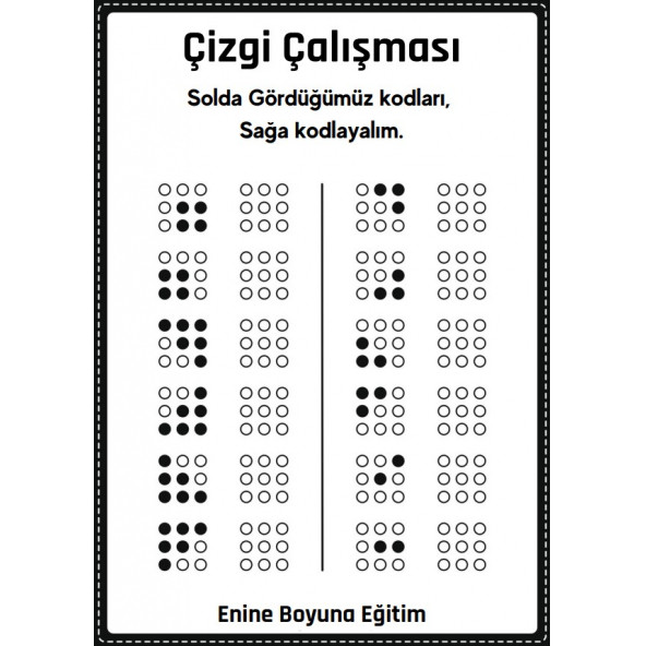 Okul Öncesi Makas ve Çizgi Becerileri - Resim 6