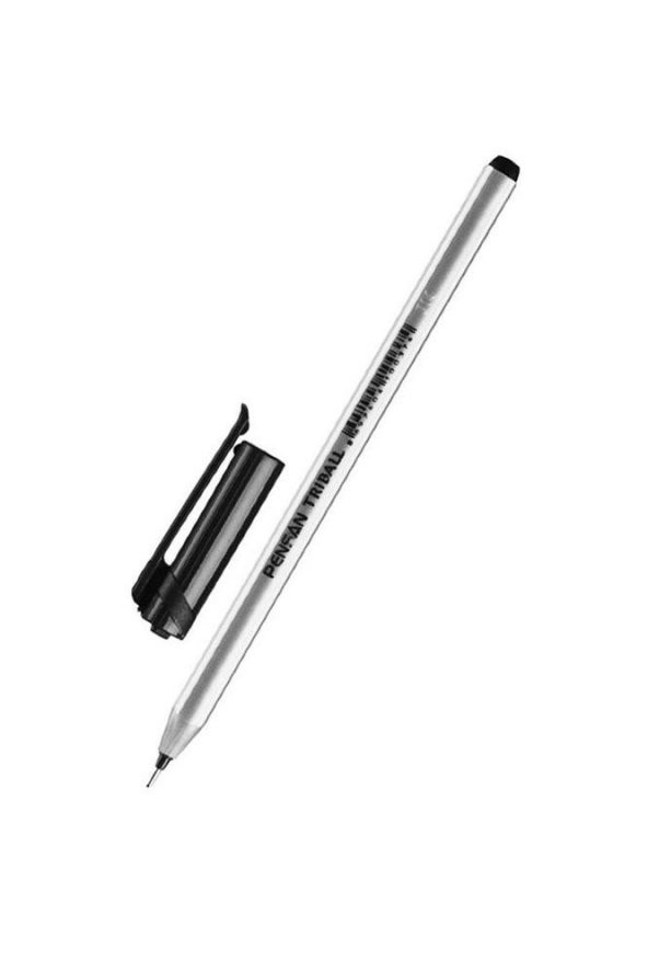 Tükenmez Kalem 1 Adet Siyah Pensan Siyah Tükenmez Kalem Triball 1.0mm Pensan 1003 ürün görseli 1