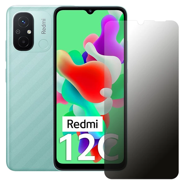 Xiaomi Redmi 12C Hayalet Privacy FlexiGlass MAT Nano Ekran Koruyucu ürün görseli 1