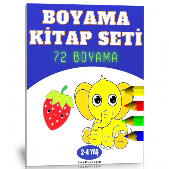 Boyama Kitap Seti (2-4 YAŞ) ürün görseli 1