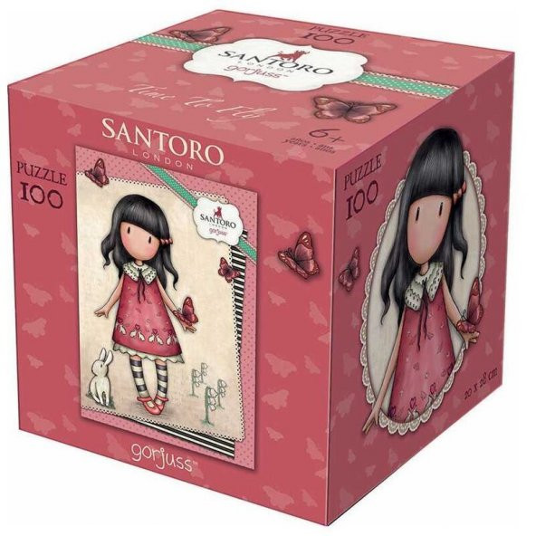 Educa - Puzzle 100 Parça Santoro Gorjuss Uçma Zamanı ürün görseli 1