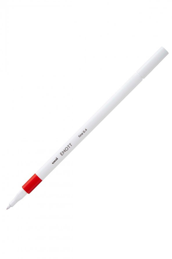 Uni-Ball Emott 0.4 Fıne Akrilik Uçlu Kalem Red Pem-Sy/15 ürün görseli 1