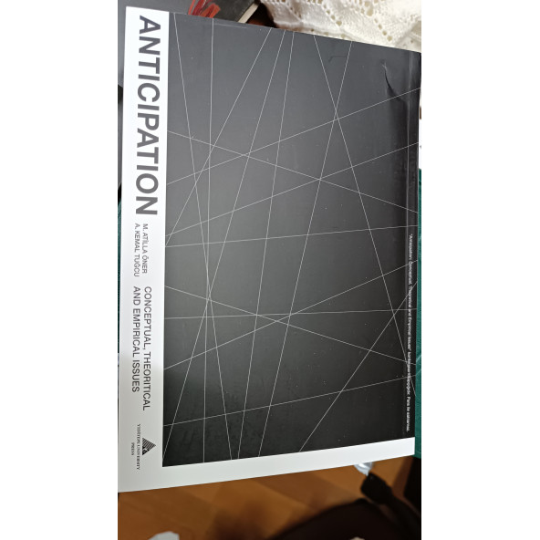 Anticipation: conceptual ,Theorical and Empırıcal ıssues atilla öner A. Kemal Tuğcu ürün görseli 1