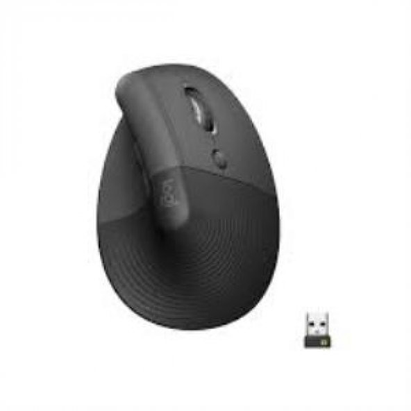 Logitech 910-006473 Lift Kablosuz Ergonomik Dikey Siyah Mouse ürün görseli 1