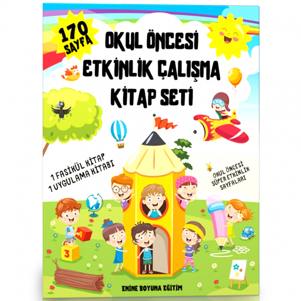 Okul Öncesi Etkinlik Çalışma Kitap Seti (2 Kitap) ürün görseli 1