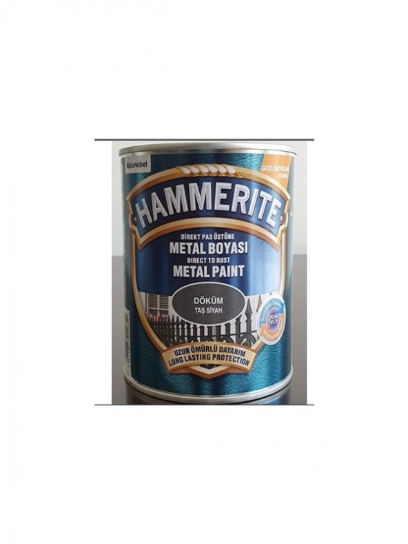 Marshall Hammerite Döküm Taş Siyah 0,75 Lt ürün görseli 1