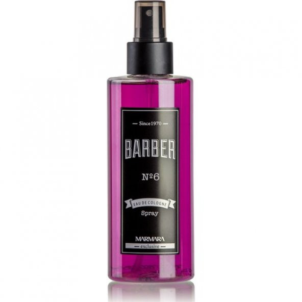 Barber Marmara No.6 Kolonya 250 Ml Sprey ürün görseli 1