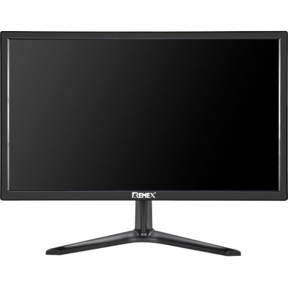 REMEX UZM-007 19,5" HQ 5MS 75HZ HDMI VGA SIYAH LED MONİTÖR ürün görseli 1