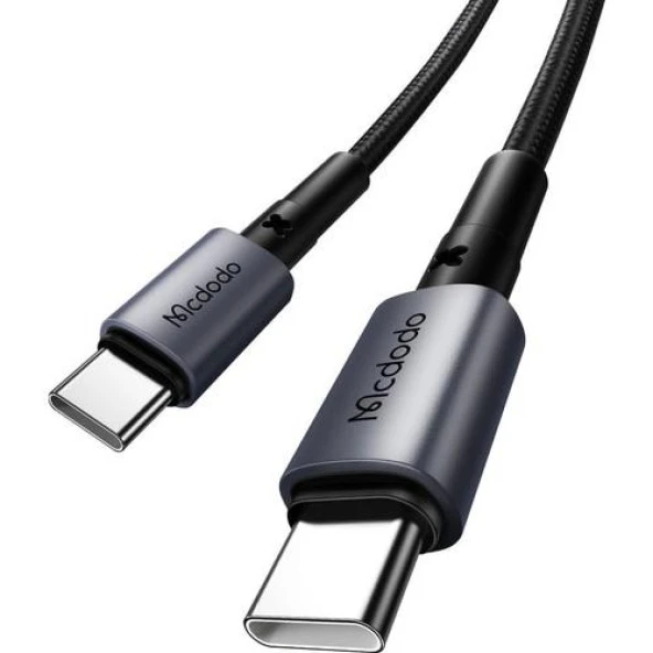 Mcdodo CA-3131 65W Pd TypeC TypeC Şarj Data Kablo 1.5m - Siyah - Resim 2