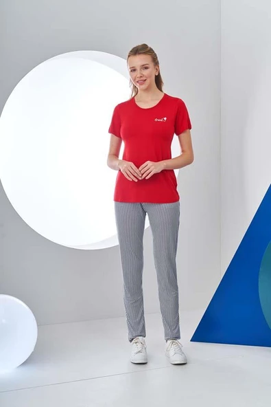 Pjs 24178 Kadın Kısa Kollu Pijama Takımı ürün görseli 1