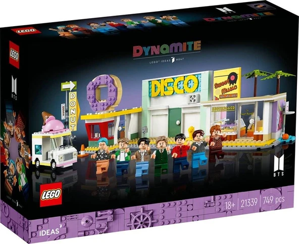 LEGO Ideas 21339 BTS Dynamite ürün görseli 1