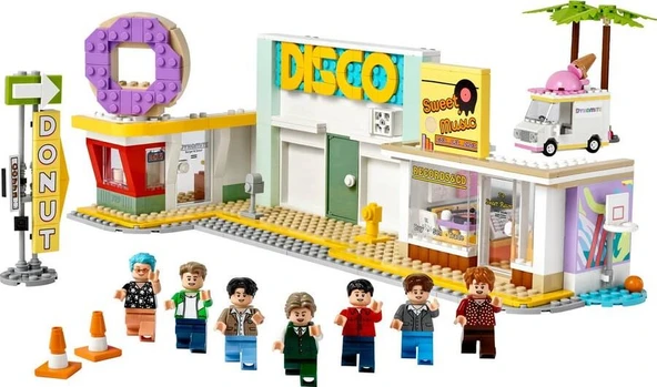 LEGO Ideas 21339 BTS Dynamite - Resim 3