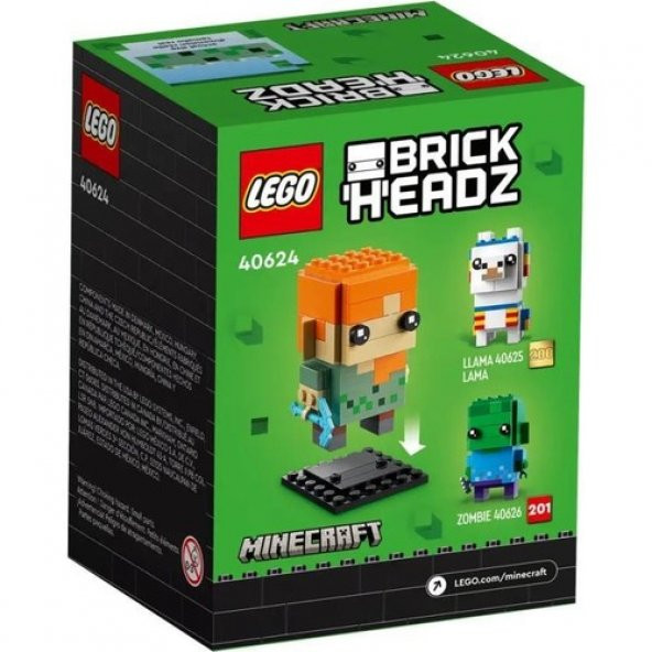 Lego Brickheadz 40624 Alex - Resim 2