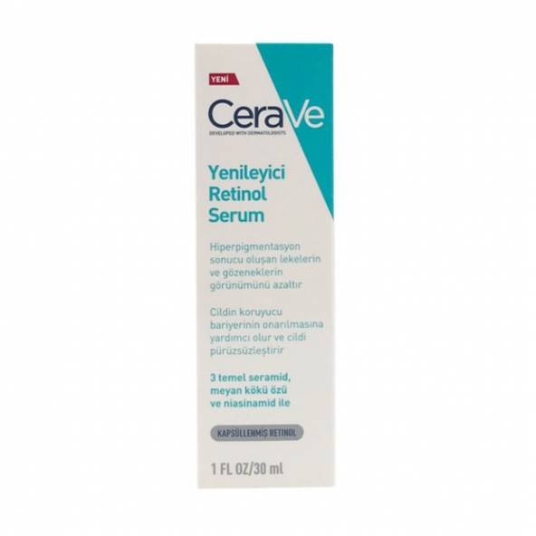 Cerave Yağlı ve Düzensiz Ciltler için Retinol Serum 30 ml ürün görseli 1