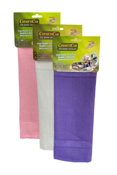 Cosmeticar Mikrofiber Oto Cam Bezi 1 Adet ürün görseli 1