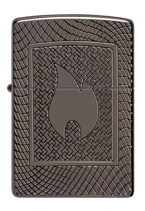 Zippo Logo Dizayn Armor Case Çakmak - Resim 2