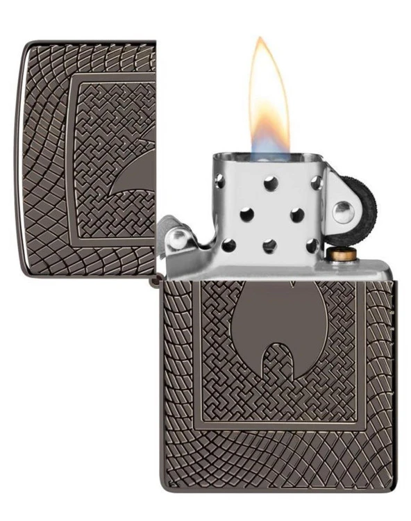 Zippo Logo Dizayn Armor Case Çakmak - Resim 3