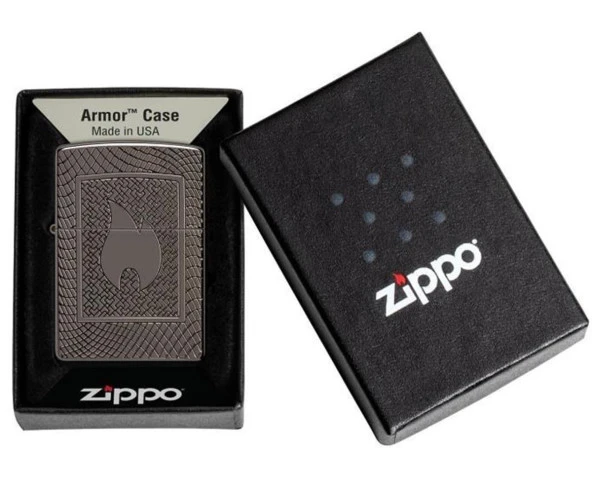 Zippo Logo Dizayn Armor Case Çakmak - Resim 4