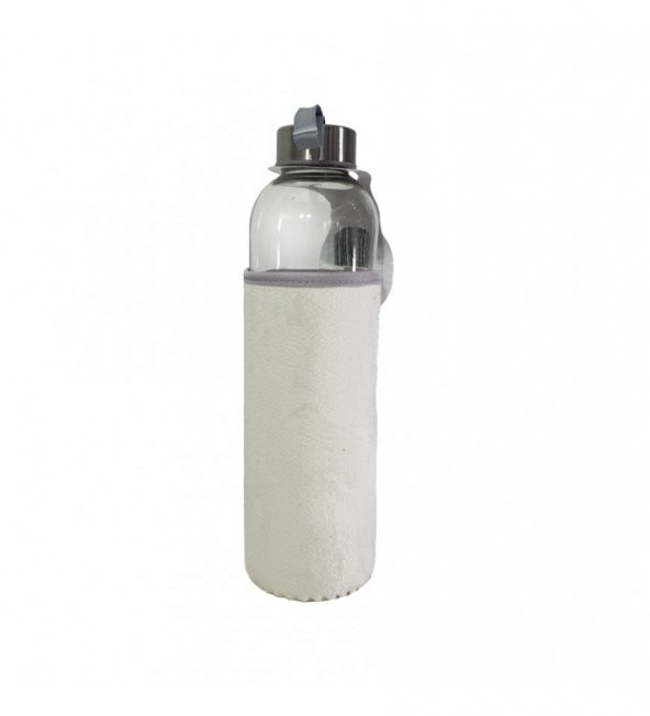 Peluş Kılıflı Cam Matara 750 Ml - Resim 6