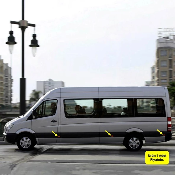 Mercedes Sprinter 2007-2016 Yan Etek Lamba Camı Sarı A0038202956 ürün görseli 1
