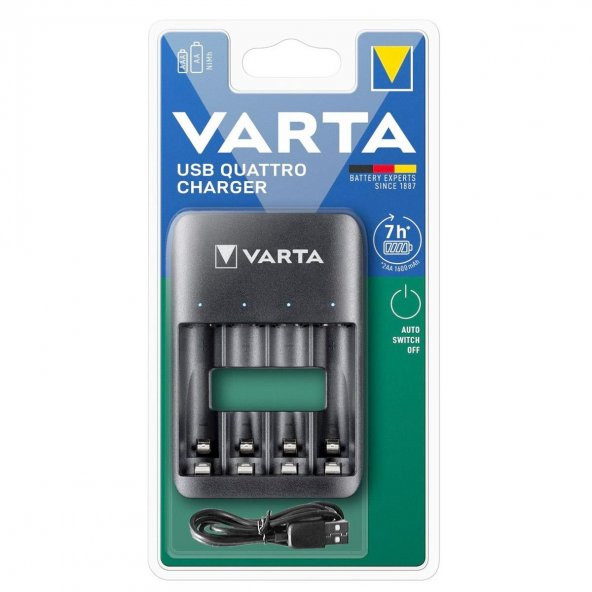 Varta 57652 Usb Quattro Pil Şarj Cihazı ürün görseli 1