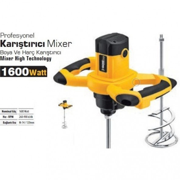 SGS5099 KARIŞTIRICI MİXER 1600 WATT ürün görseli 1