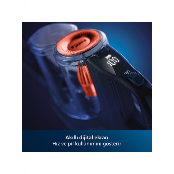 Philips XC7040/01 Speedpro Max Şarjlı Dikey Süpürge - Resim 4