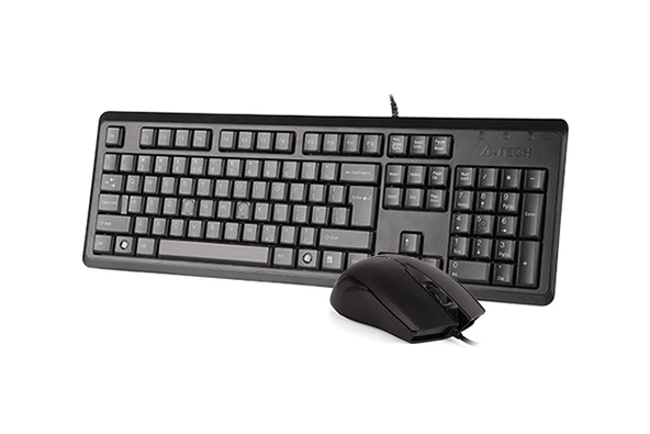 A4 TECH KR-9276 Q USB STANDART KLAVYE+OPTİK MOUSE - Resim 5