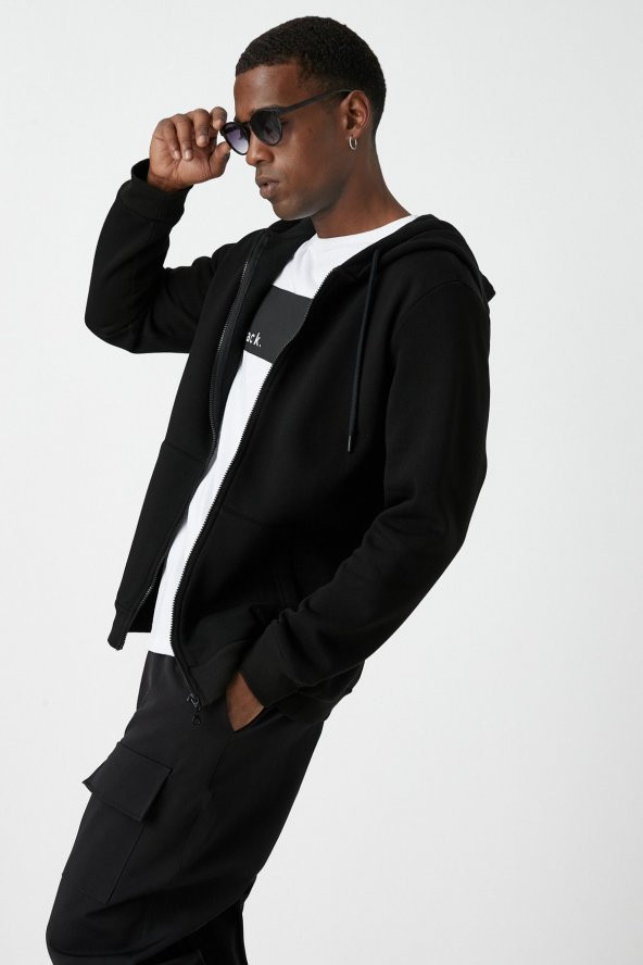 Erkek Sweat - 3wam70057mk - Resim 6