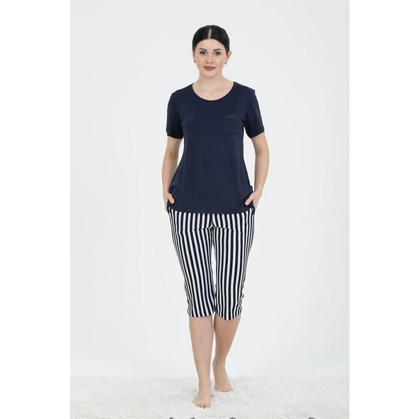 Pjs 24231 Kadın Kapri Pijama Takım ürün görseli 1