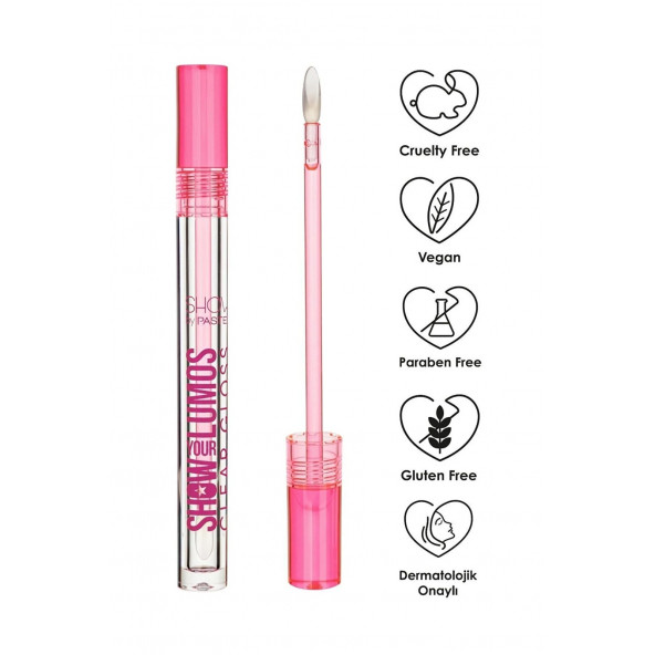 PASTEL Show Your Lumos Clear Gloss - Resim 4