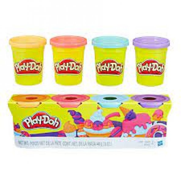 PLAY-DOH 4 RENK OYUN HAMURU ürün görseli 1