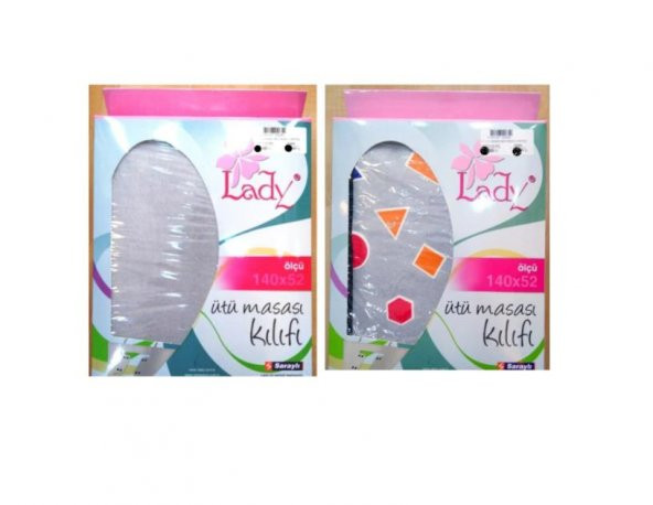 Lady Saraylı Keçeli 140x52 Cm Büyük Boy Ütü Masası Kılıfı ürün görseli 1