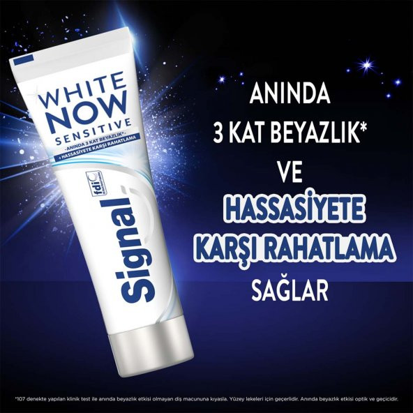 Signal White Now Sensitive Diş Macunu 75 ml ürün görseli 1