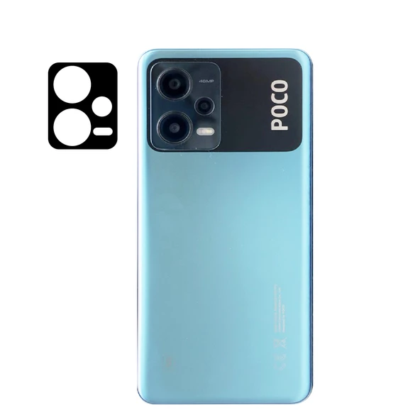 Vendas Xiaomi Poco X5 Uyumlu Tam Kaplama 3D Cam Kamera Lens Koruyucu ürün görseli 1
