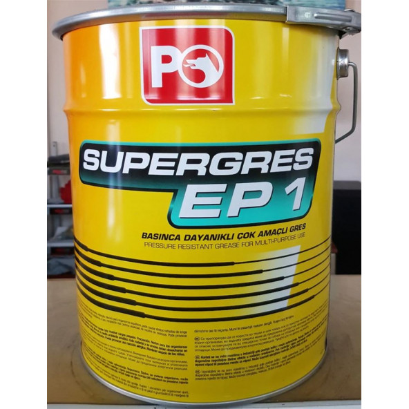 Petrol Ofisi Süper Gres EP 1 15 kg Lityum Esaslı ürün görseli 1