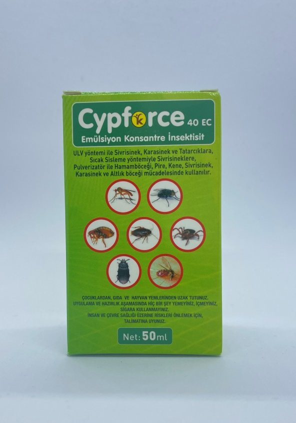 Cypforce Sinek Karınca Tahta Kurusu Hamam Böceği Temizleyici 50 ml ürün görseli 1