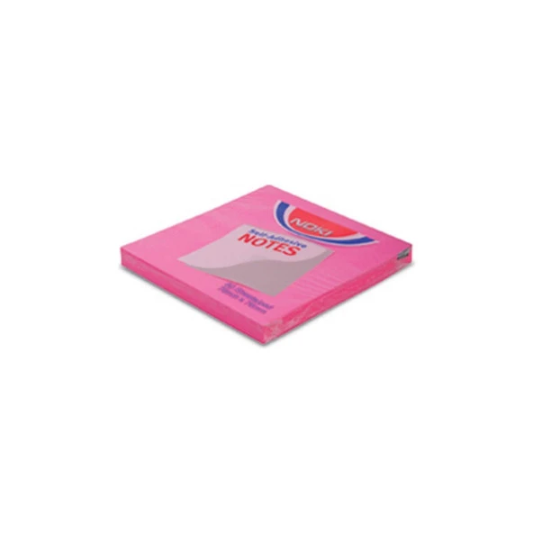 Noki Yapışkanlı Not Kağıdı 80 Yaprak 76x76 MM Pembe Not Kağıdı (12 Li Paket) ürün görseli 1
