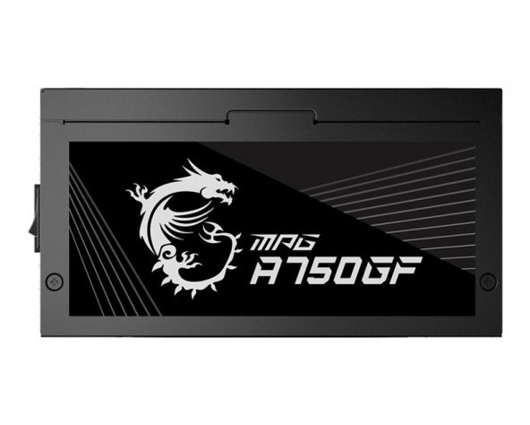 MSI 750W 80+ Gold PCIE5 (MAG A750GL) Full Modular - Resim 3