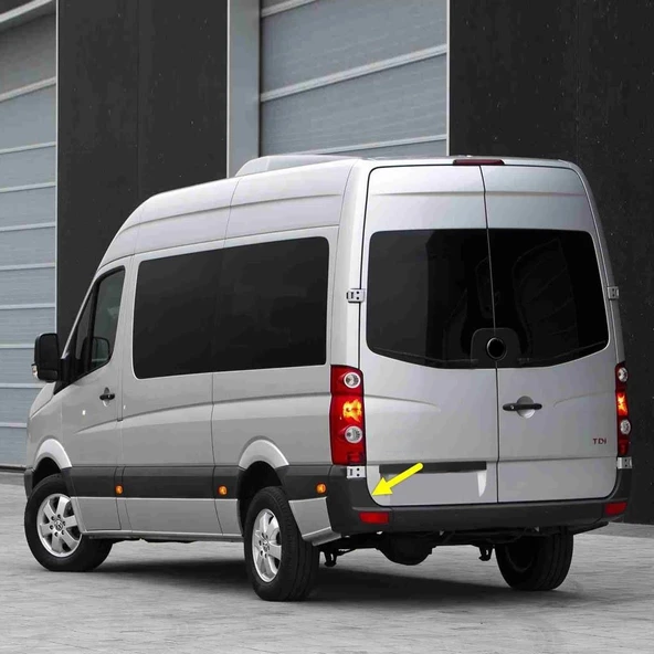 VW Crafter 2006-2016 Arka Tampon Sol Köşe Kaplaması 2E1807321C ürün görseli 1