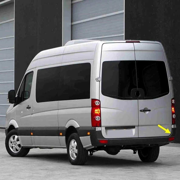 VW Crafter 2006-2016 Arka Tampon Sağ Köşe Kaplaması 2E1807322C ürün görseli 1