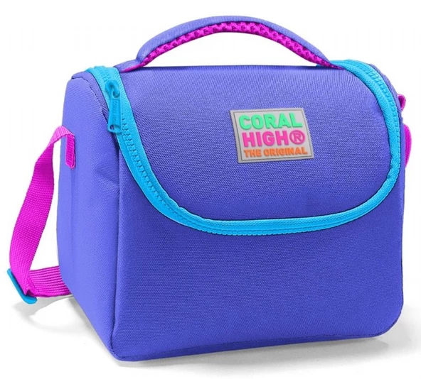 Coral High Lavanta Pembe Kız Çocuk Thermo Okul Beslenme Çantası ürün görseli 1