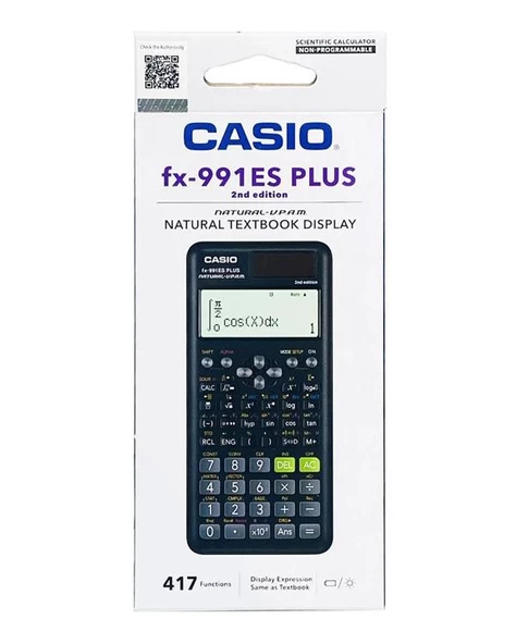 Casio FX-991ES Plus 2. Versiyon Bilimsel Hesap Makinesi ürün görseli 1