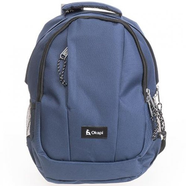 Okapi Sırt Çantası Üç Bölmeli Lacivert OKP-128 ürün görseli 1