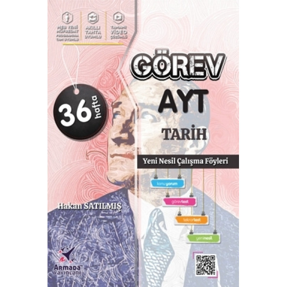 Armada Yayınları AYT Tarih Görev Yeni Nesil Çalışma Föyleri ürün görseli 1